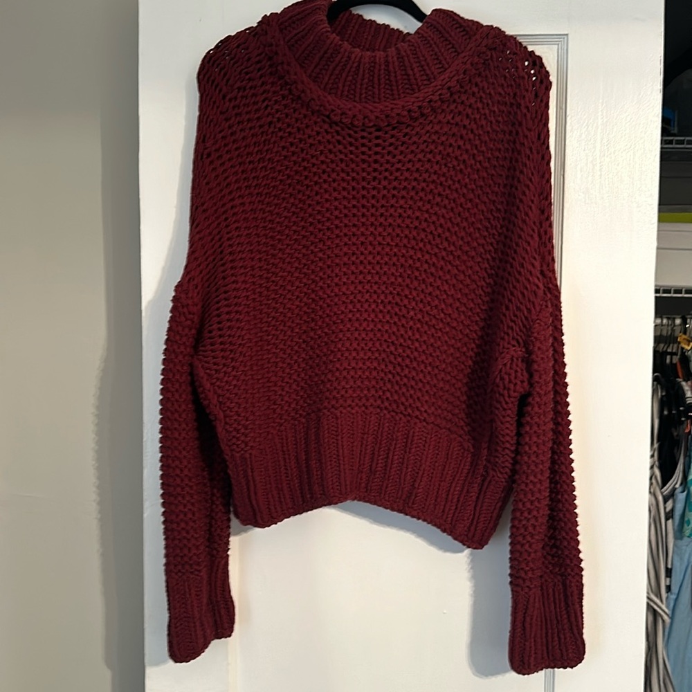 Free people knit sweater